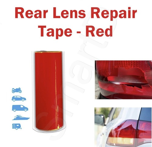 Red lens repair tape - red,