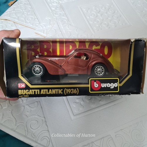 Burago bugatti atlantic - 1:24,