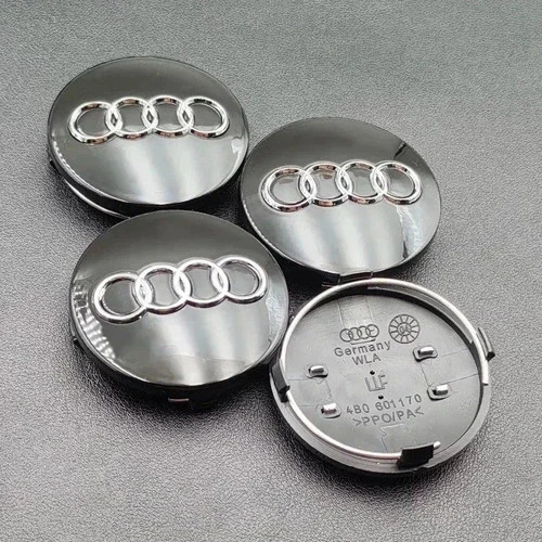 Audi alloy wheel centre caps - alloy,