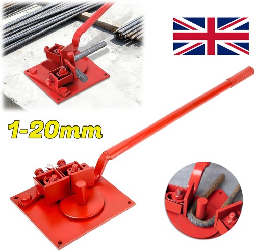 Heavy duty manual rebar bender - manual,