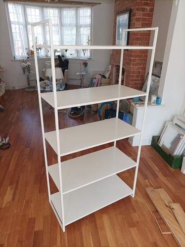 Ikea shelving unit white - ikea,