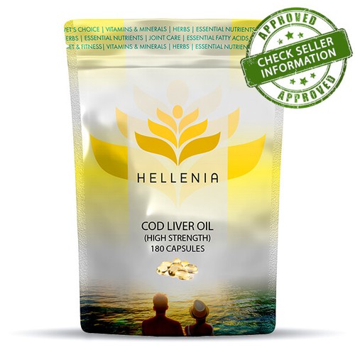 Hellenia cod liver oil high - oil,