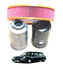 LTI  LONDON TAXI TX1 OIL AIR FUEL FILTER ENGINE SERVICE KIT