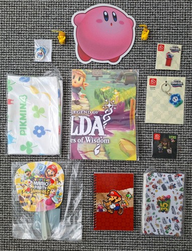 Nintendo merchandise bundle - nintendo,