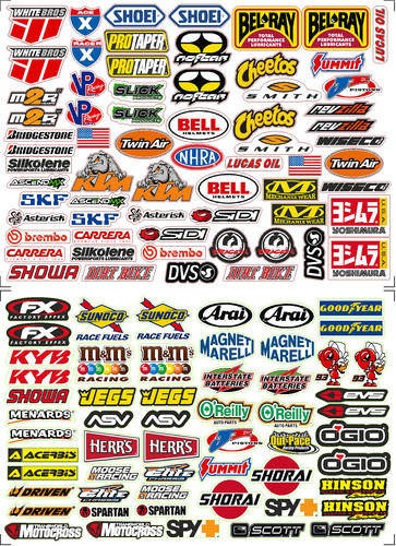 110 racing decals - 110, +