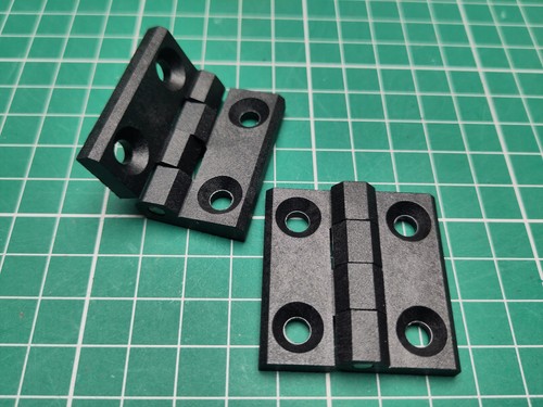 Pair butt hinges - hinges,, polyamide