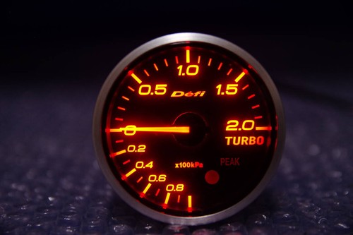 Defi amber red link meter - link,
