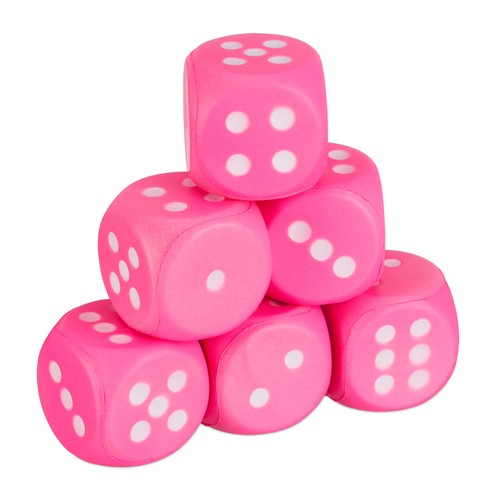 Foam dice cube - foam,