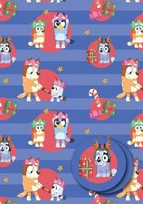 Bluey Christmas Wrapping Paper