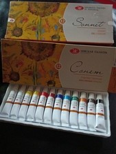 Oil Paint Set - 24 x 10ml Tubes Sonnet 2x Boxes 