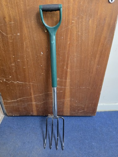 Heavy duty steel garden fork - steel,