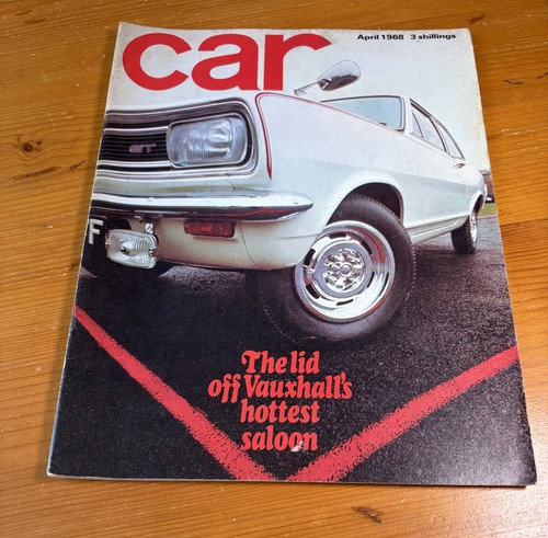 Car magazine april 1968 - car,
