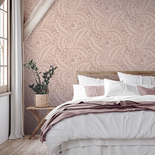 Florence leaf floral wallpaper - florence,