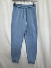 Primark Womens Pale Blue Joggers Size 6/8 Cotton Blend