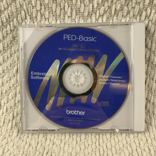Brother ped basic embroidery - brother,