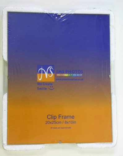 X10 20cm 25cm clip frame - 8"x10"/20cm,