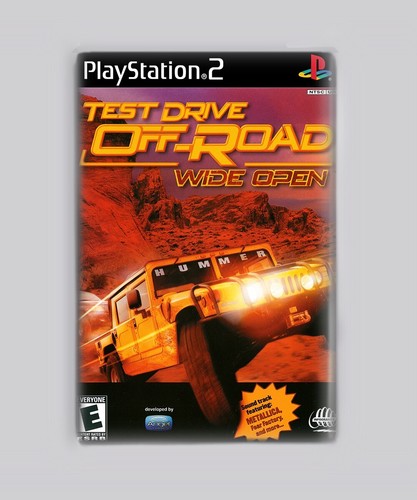 Test drive off road wide - wide, open