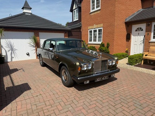 1979 rolls royce silver shadow - silver,