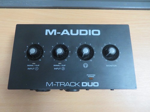 Audio track duo portable - m-audio,