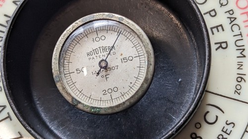 Vintage rototherm thermometer - vintage,