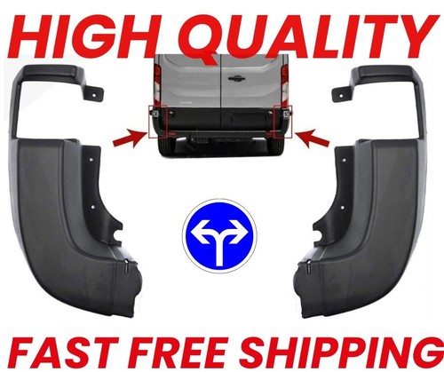 Rear bumper corner end left - 2x,