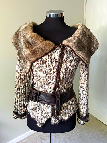 Zone bleue vintage faux fur - zone,