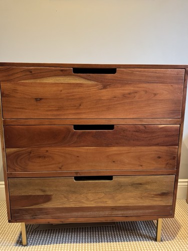 Mid century modern drawer - modern, 3-drawer