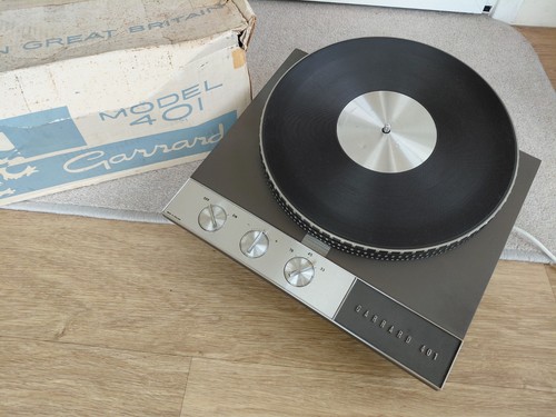 Garrard 401 turntable boxed - garrard,