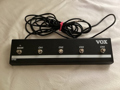 Vox vfs5 button amplifier - vox,