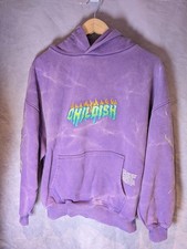 Childish Hoodie Jumper TGF Purple Green Limited Edition Size XSmall NEW