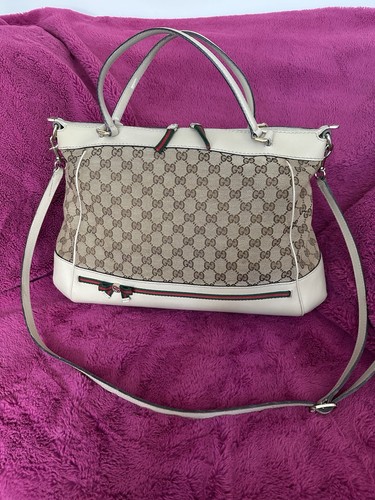 Gucci monogram canvas and - gucci, canvas,