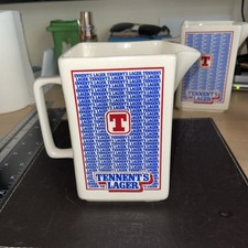 Vintage Tennents Lager Jug