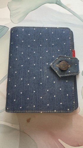 Rare filofax denim pocket - rare,