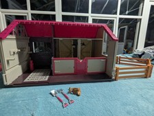Lori Horse Barn Stables Playset with Working Lights