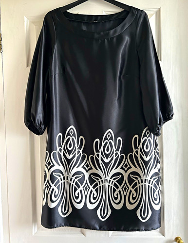 Women black shift - women’s, dress