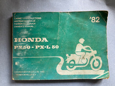 Honda PX50 moped owners manual