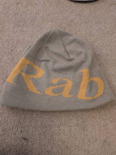 Rab mens logo beanie one - one, size