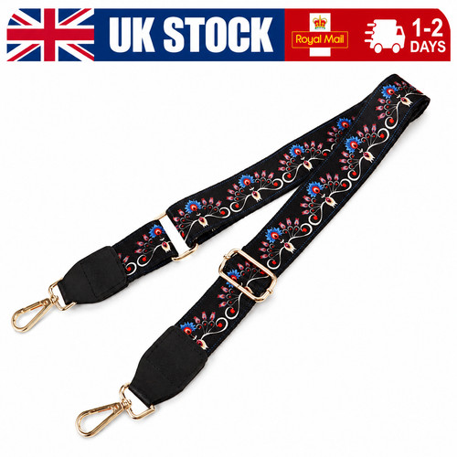 Vintage pattern banjo strap - pattern,