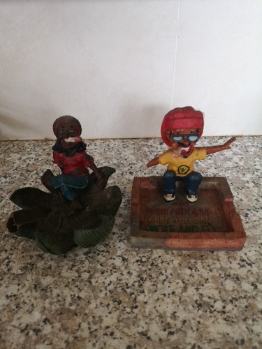 Vintage ashtray rastafarian - ashtray,