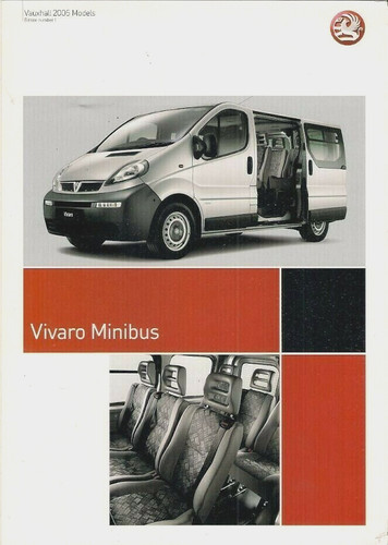 Vauxhall vivaro minibus - vauxhall,