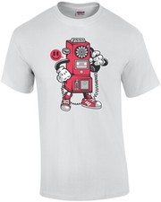 Retro pay phone shirt - retro,