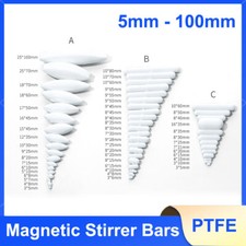 Magnetic stirrer bars - magnetic, ptfe