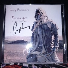 Gary Numan - Savage  CD Signed