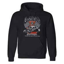 Inspired Gas Monkey Garage (GMG) - Badass Racing Hoodie Sweatshirt Black S - XXL
