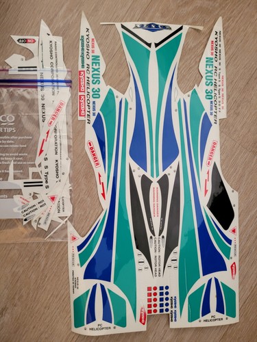 Kyosho nexus oem decal - kyosho,