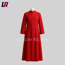 Red Clergy Cassock Custom Made