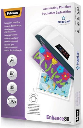 Fellowes laminating pouches - fellowes,