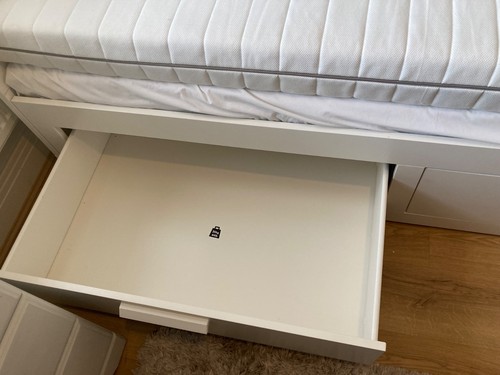 Trundle bed with mattresses - trundle,