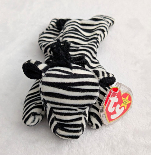 Beanie baby ziggy the - beanie, zebra