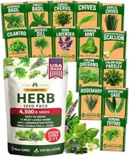 Grow Fresh Herbs -Round